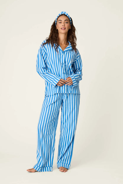 Flannels Icon Set in Coast Stripe - PJ Salvage