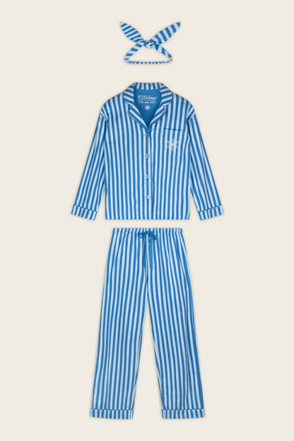 Flannels Icon Set in Coast Stripe - PJ Salvage