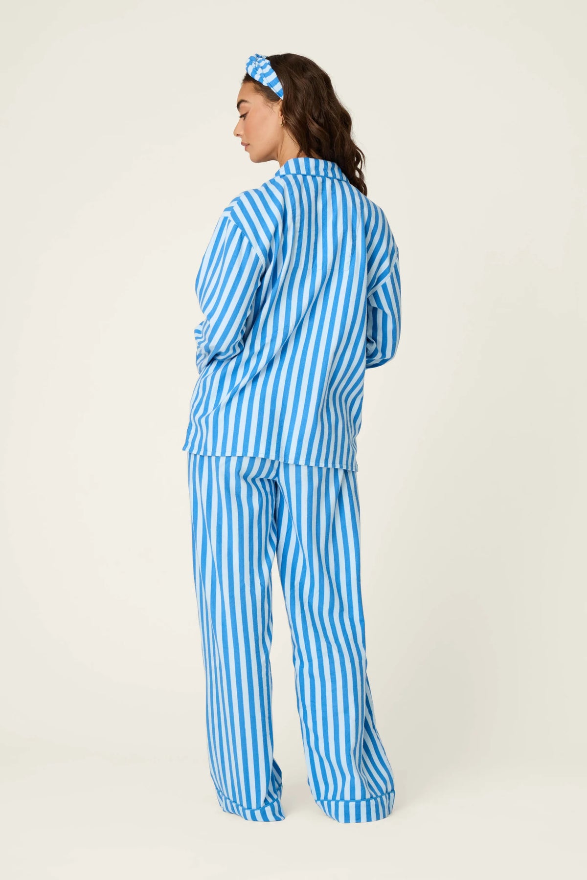 Flannels Icon Set in Coast Stripe - PJ Salvage