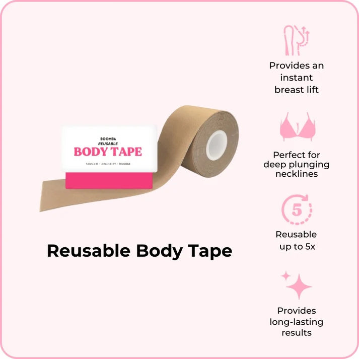 Reusable Body Tape in Beige - Boomba