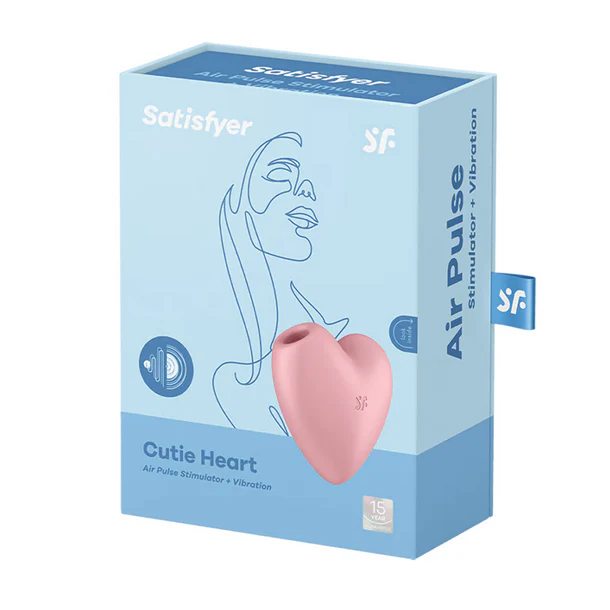Cutie Heart In Light Red - Satisfyer