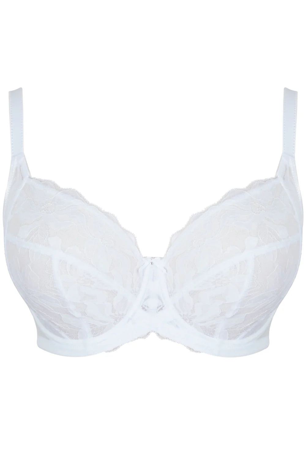 Evangeline Full Coverage in White - Panache