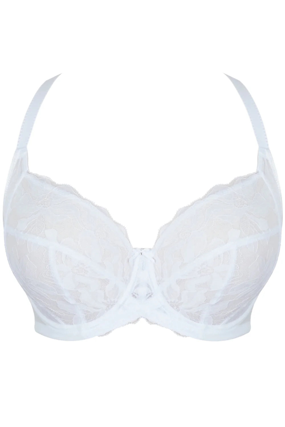 Evangeline Full Coverage in White - Panache