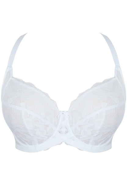 Evangeline Full Coverage in White - Panache