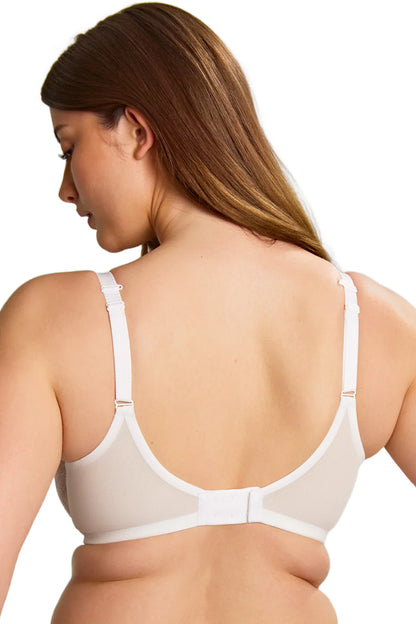 Evangeline Full Coverage in White - Panache