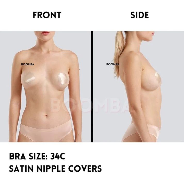 Satin Nipple Covers - Boomba
