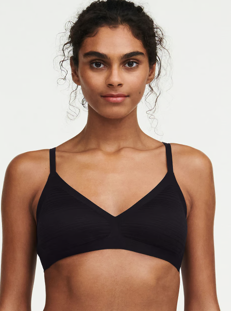 Softstretch Stripes Bralette In Black - Chantelle