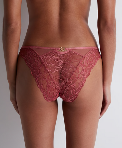 Feeling Myself Italian Slip In Rosewood - Aubade