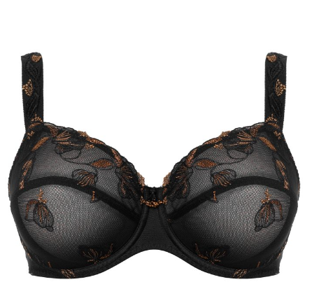 Ulla Underwire Bra In Black - Ulla