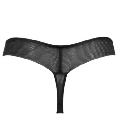 Milan Thong In Black - Pour Moi