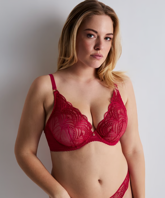 Vibes Underwires Triangle Bra In Love Potion - Aubade