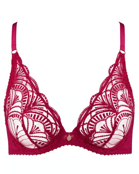 Vibes Underwires Triangle Bra In Love Potion - Aubade