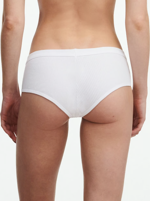 Cotton Comfort Hipster In White - Chantelle