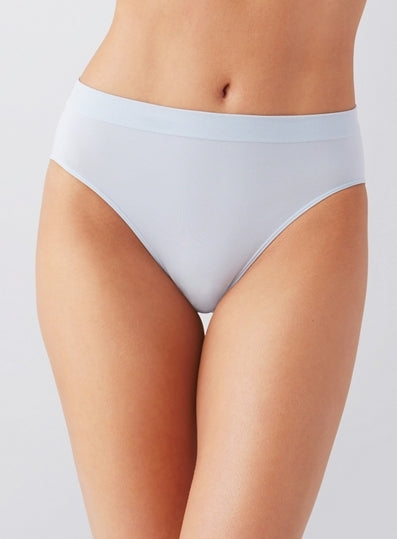B-Smooth Hi Cut Brief in Soft Sky - Wacoal