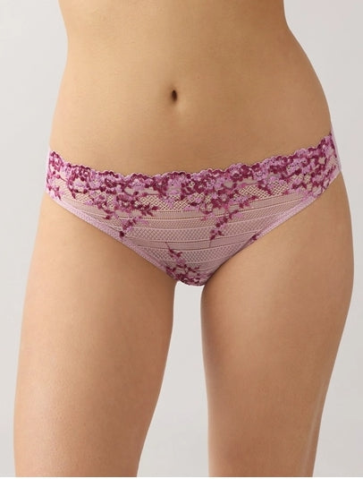 Embrace Lace Bikini In Micro Chip Multi- Wacoal