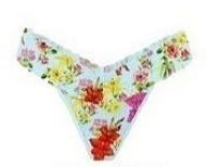 Original Rise Print Signature Lace Thong - Hanky Panky