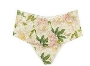 Retro Print Signature Lace Thong - Hanky Panky
