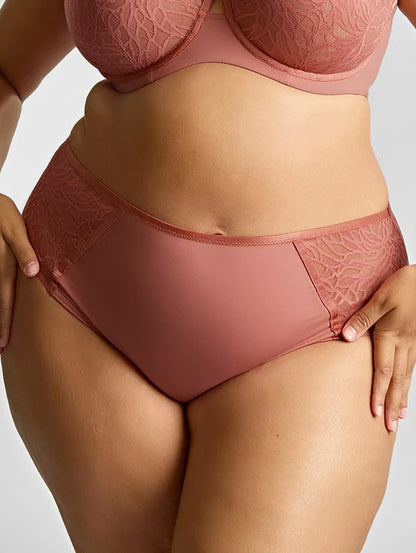 Sophia Deep Brief In Sienna Rose - Sculptresse