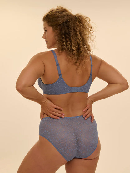 Comete Retro Brief in Chambray Blue - Simone Perele
