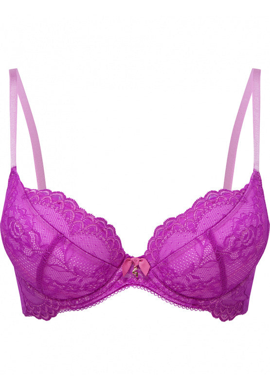 Superboost Lace Padded Plunge Bra In Orchid - Gossard – BraTopia