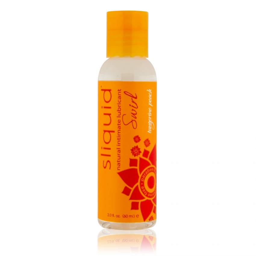 Natural Swirl Intimate Lubricant 60 ml Tangerine Peach - Sliquid