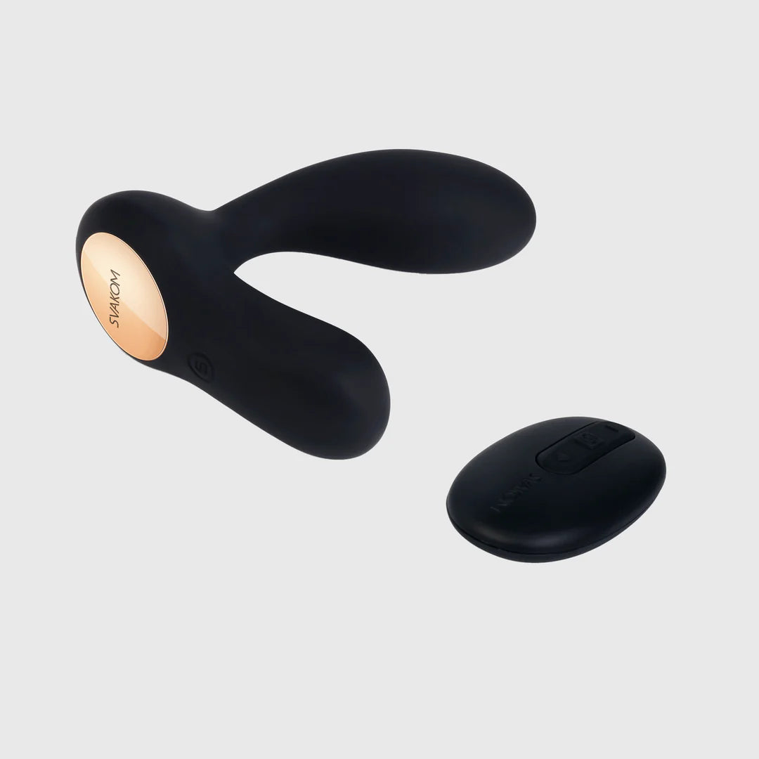 Vick Neo Interactive Massager In Black - Svakom