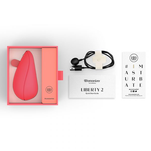 Liberty 2 Vibrator In Vibrant Rose - Womanizer