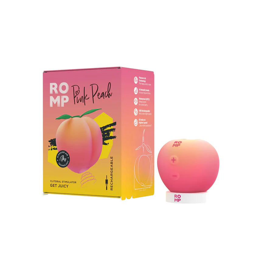 Romp Pink Peach Clitoral Stimulator