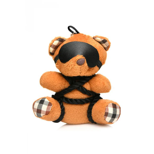 Rope Bondage Teddy Bear Keychain - EP