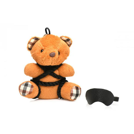 Rope Bondage Teddy Bear Keychain - EP