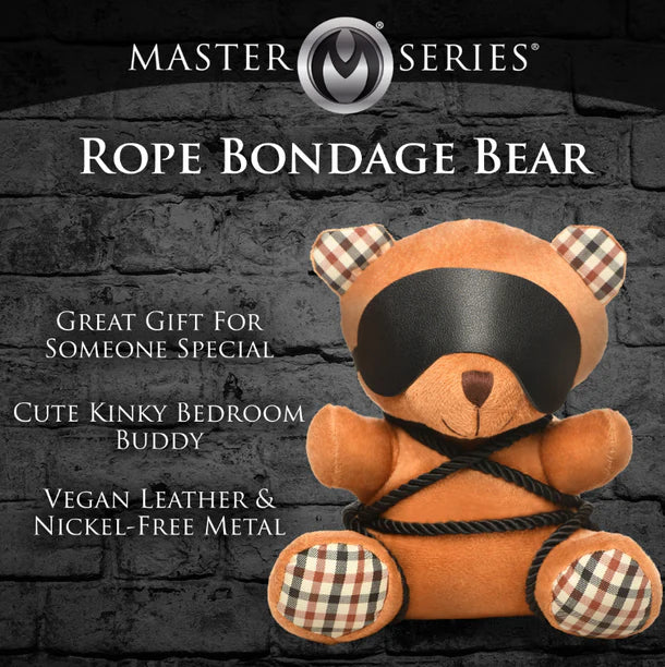 Rope Bondage Teddy Bear Plush - EP