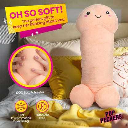 Happy Peckers Penis Pillow - Pop Peckers