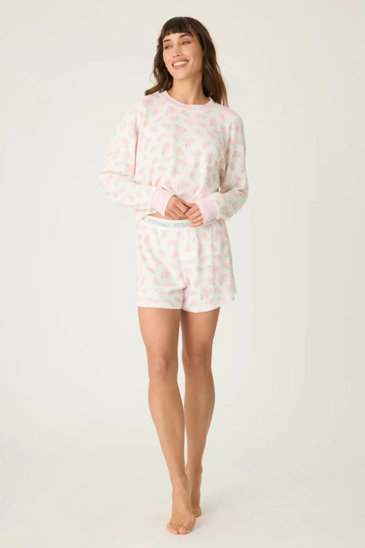 Boyfriend Boxer Short Gift Sets In Ivory - PJ Salvage