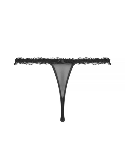 Soir De Venise Sexy Thong In Black - Lise Charmel