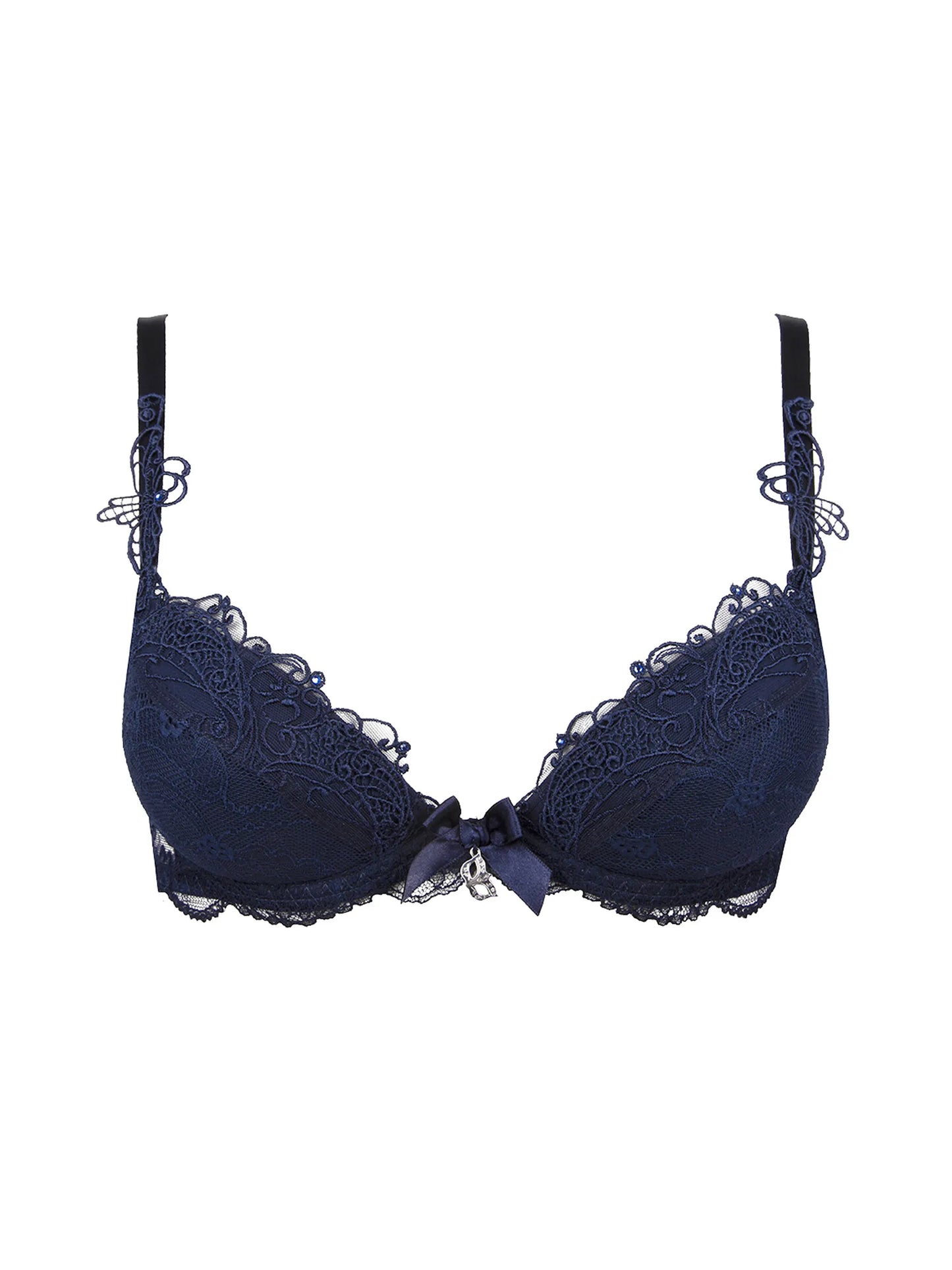 Soir De Venise Push Up Bra In Bleu Venise - Lise Charmel