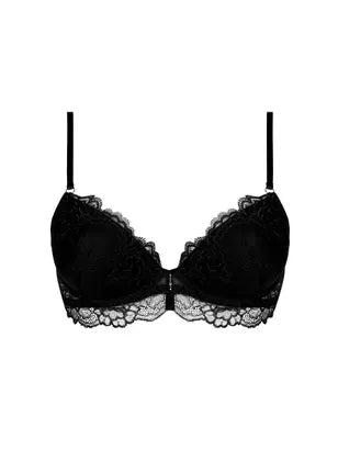Sublime En Dentelle Contour Bra In Black - Lise Charmel