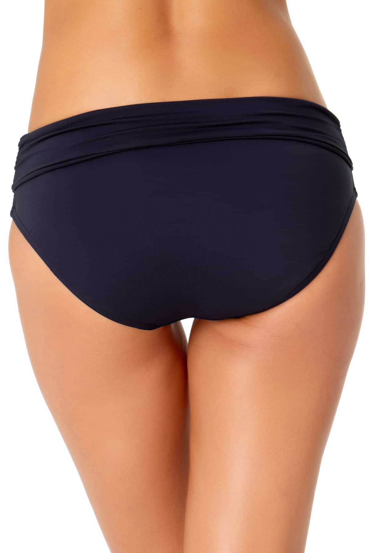 Convertible Shirred Bikini Bottom - Anne Cole
