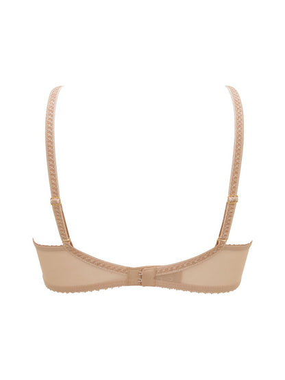 VIP Fleur D'Or Demi Balconette Bra in Gold - Gossard