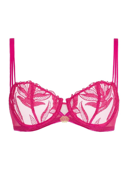 Sweet Euphoria Half Cup Bra in Passion Rose - Aubade