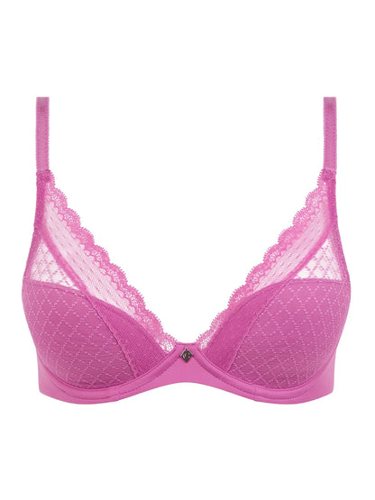 Nora Chic Plunge T-Shirt Bra in Rosebud - Chantelle