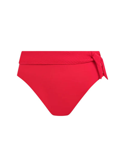 Ottawa High Waist Bikini Brief In Red - Fantasie