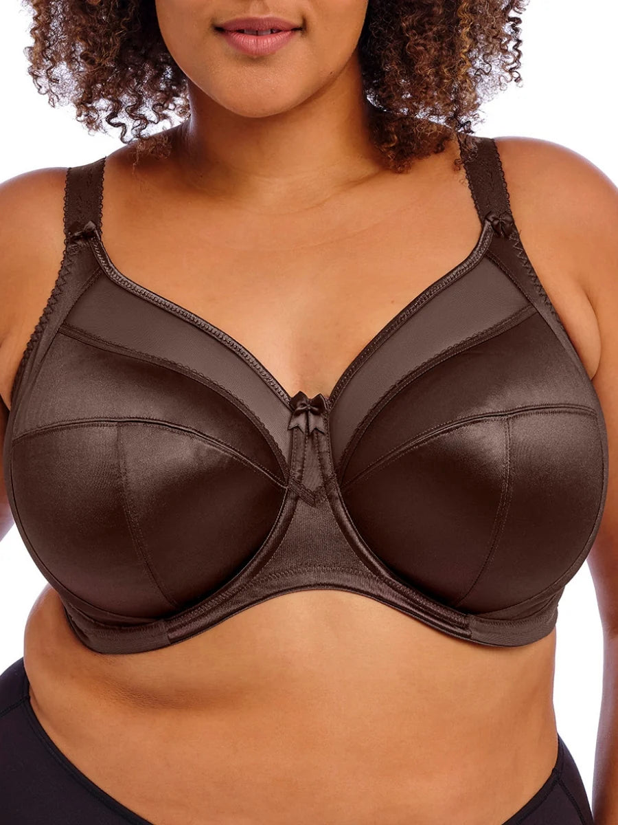 Keira Full Cup Bra in Chocolate - Goddess
