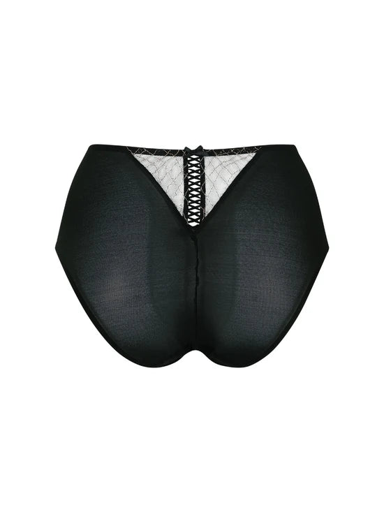 Lacage High Waist Brief In Black - Gossard