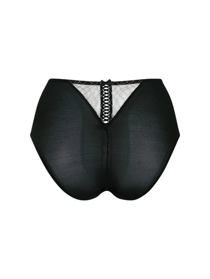 Lacage High Waist Brief In Black - Gossard