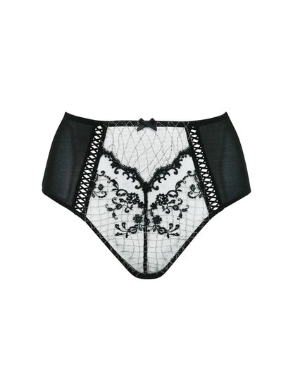 Lacage High Waist Brief In Black - Gossard