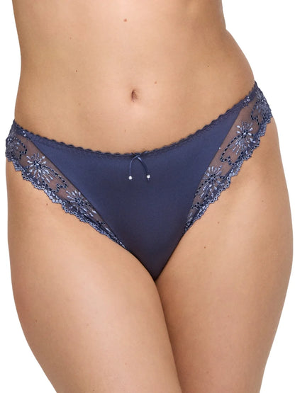 Jane Italian Brief in Blue Shadow - Marie Jo