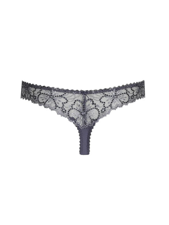 Jane Thong in Blue Shadow - Marie Jo