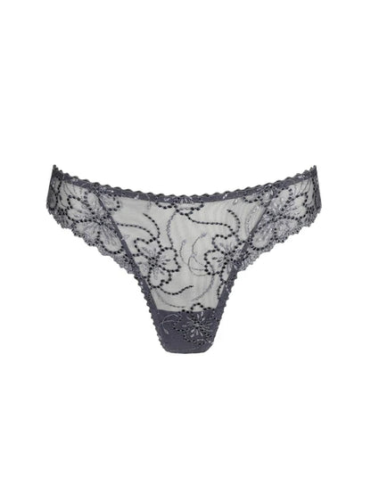 Jane Thong in Blue Shadow - Marie Jo