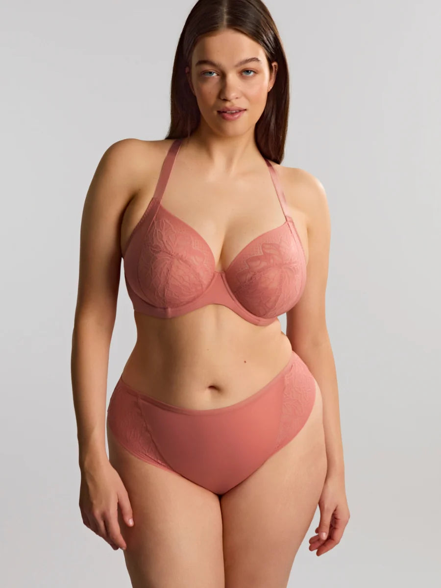 Sophia Plunge Bra In Sienna - Sculptresse