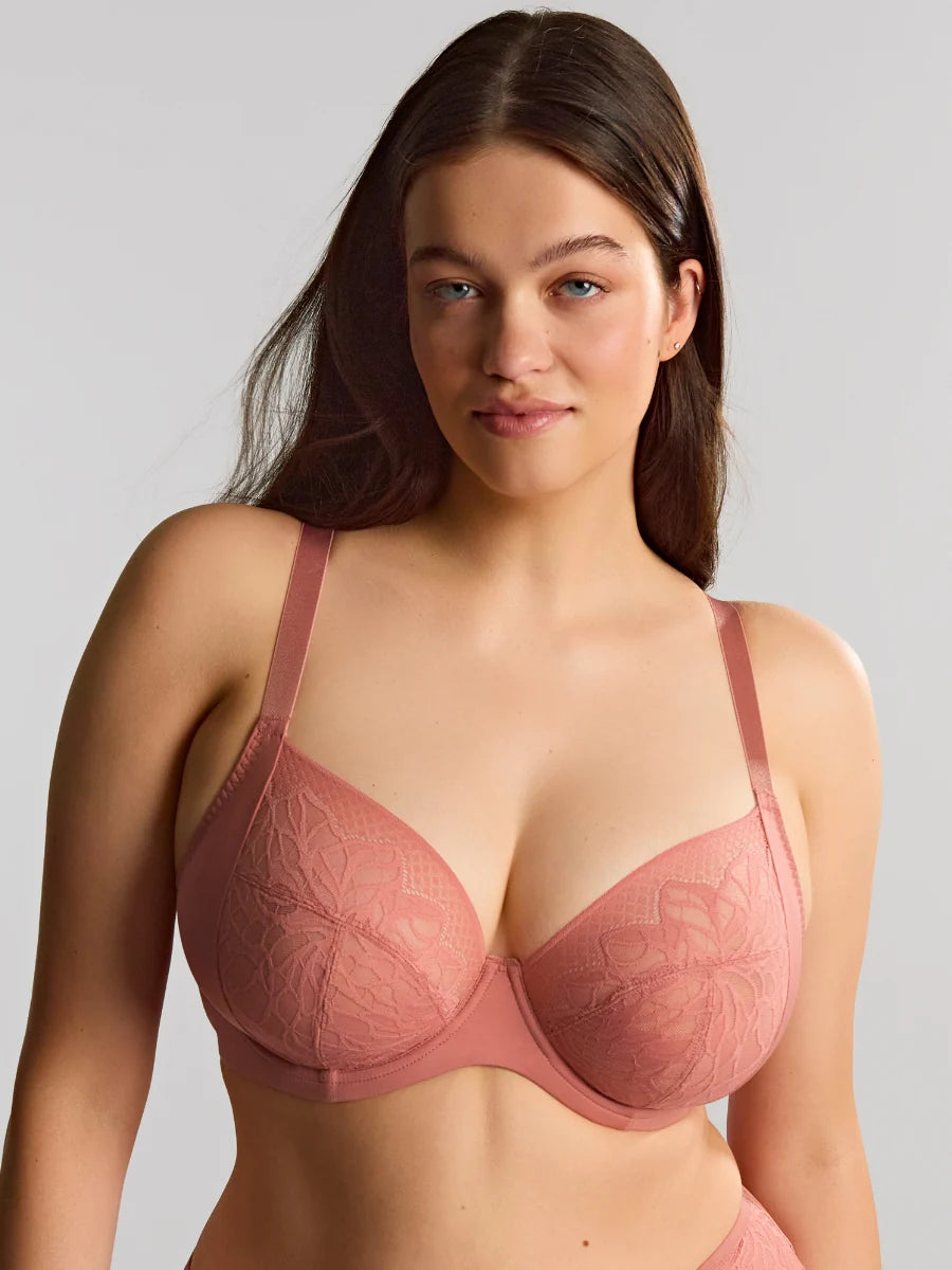 Sophia Plunge Bra In Sienna - Sculptresse